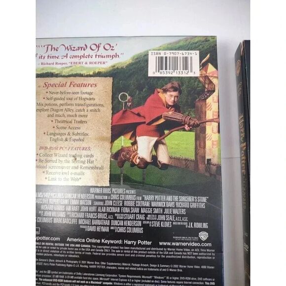 Harry Potter And The Chamber of Secrets DVD & The Sorcerer’s Stone DVD - Picture 6 of 10